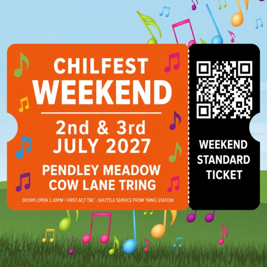 Chilfest Weekend Ticket - Friday July 2nd - July 3rd 2027 Chilfest Weekend Ticket - Friday July 2nd - July 3rd 2027
