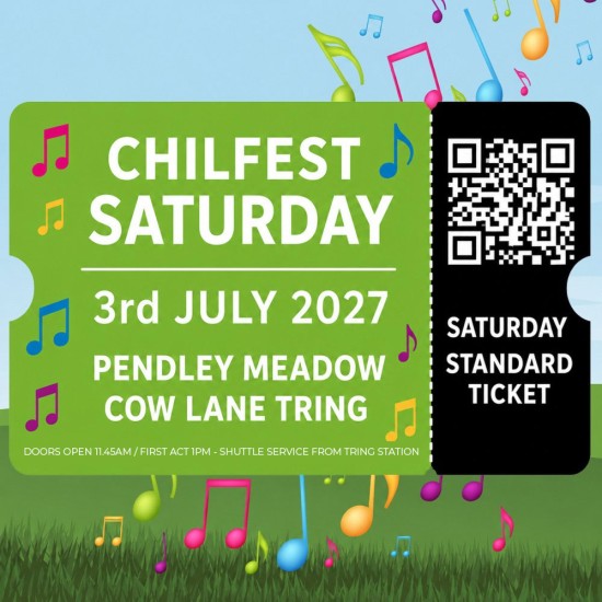 Chilfest - Saturday 3rd July 2027 Chilfest - Saturday 3rd July 2027