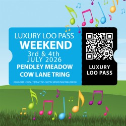 Luxury Loo Pass - Weekend 2026